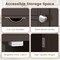 Modern MDF Storage Cabinet with 4 Drawers and Adjustable Shelf Ideal for Bathroom or Bedroom